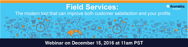 Acumatica Field Service Management
